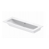 Duravit ME by Starck - Nábytkové umývadlo, 123x49 cm, biela 2361120060