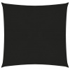 vidaXL Tieniaca plachta 160 g/m², čierna 3,6x3,6 m, HDPE 311715