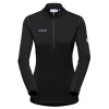 Mammut Aenergy ML Half Zip Pull Wmn black Veľkosť: L