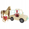Bábika Barbie - SIMBA Steffi a Evi bábika s koňom, jazda na poníkovi (Bábika Barbie - SIMBA Steffi a Evi bábika s koňom, jazda na poníkovi)