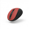 Hama bezdrátová optická myš MW-400 V2, ergonomická, červená/černá 173028
