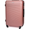 BASIC Solier ružový škrupinový kufor veľ. M s16 ( stl945 pink m 22') m