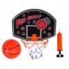 BASKETBALOVÝ SET KÔŠ TABUĽA LOPTA HRA SADA
