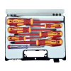 EXTOL PREMIUM 53087 - skrutkovače elektrikárske so skúšačkou, sada 7ks, 3x(-),3x(PH), CrV