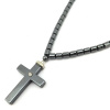Hematitový náhrdelník s Krížom