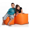 INTERMEDIC SK - Sedací vak CUBE 37x37x37 cm z ekokože | multifunkčná kocka, podnožka, sedenie