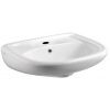 AQUALINE 56 x 44cm umývadlo, s otvorom, s prepadom, 17561