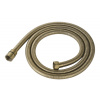 Sapho Sapho, POWERFLEX kovová sprchová hadica, 150cm, zlatá matná, FLEX150GB
