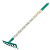 hrable detské 61,5cm GR0148B s násadou zelené Floraland