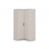 Wilsondo Rohová šatníková skriňa Elenas 100 x 190 x 53 cm - piesková