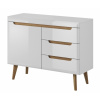 Piaski_lamino Komoda Nordi lesk - NKSZ 107