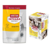 Animonda Integra mištičky 6 x 100g + 1,2kg granuly Integra za skvelú cenu - Adult Sensitive mištičky kuracie 6 x 100 g + Adult Sensitive 1,2 kg