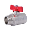 Pneumatics & Hydraulics Guľový kohút vnútorný a vonkajší závit s krídlovou rukoväťou - 1/2