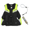 HIT-AIR MLV 2 AIRBAG VESTA REFLEXNÍ RACEVEST ČERNO-ŽLUTÁ Velikost: Medium (S-L)