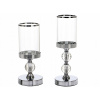 Lampáš, svietník - Glamour Lantern Spiace Silver KPL 2 ks (Lampáš, svietník - Glamour Lantern Spiace Silver KPL 2 ks)