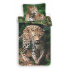Jerry Fabrics Obliečky fototlač Leopard green 140x200, 70x90 cm