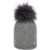 Dámska zimná čiapka Granadilla Bourdon Fur-med grey uni