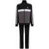 adidas Essentials 3-Stripes Tiberio Track Suit Jr HR6406 (192027) Black 140cm