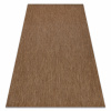 Eoshop Koberec FLAT 48663/870 SISAL - hnědý HLADKÝ (Velikost: 160x230 cm)
