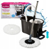 Rotačný mop 360 Twister + dve náhradné hlavice z mikrovlákna