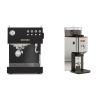 Ascaso Steel UNO, Black + Lelit William PL72-P