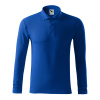 Polokošeľa pánska MALFINI® Pique Polo LS 221 kráľovská modrá veľ. 3XL