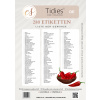Tidies - 280 štítkov na koreničky - DE