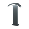 LED vonkajšie stĺpové osvetlenie ECOPLANET STYL IP54 9 W 610 lm 4000 K čierne so senzorom pohybu