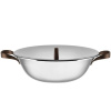 Alessi Wok EDO 34 cm, 5,8 l, nerez