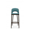 FAMEG Amada - BST-1413 - barová stolička Farba dreva: dub premium, Čalúnenie: látka CAT. C