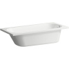 LAUFEN Lua pravouhlá vaňa akrylátová, odtok zboku, 1600 x 700 x 420 mm, biela, H2300800000001