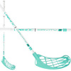 Unihoc Basic CAVITY Z 32 white/turquoise biela / tyrkysová, Pravá (pravá ruka dole), 87cm (=97cm)