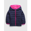 GAP 406520-01 Dětská prošívaná bunda Tmavě modrá - 2YRS