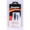 ENERGIZER USB kábel, USB-A - Lightning (Apple), 1,2m, ENERGIZER, čierna