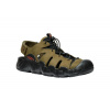 Sandále KEEN HYPERPORT FISHERMAN LEATHER MEN Man Veľkosť: 46, Farba: dark olive/black