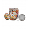 PEKDA Hrnček porcelánový 460ml KVETY ETNO, 104477