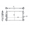 MAHLE Chladič, chlazení motoru BEHR CR 1697 000S