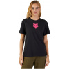 FOX tričko FOX HEAD SS dámske black/pink - S