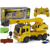 LEAN TOYS Diaľkovo ovládané nákladné auto 1:20 Diaľkové ovládanie zdvíhacieho žeriavu 2,4G zvukové svetlo