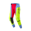 kalhoty TECHSTAR OCURI, ALPINESTARS (světle modrá/žlutá fluo/červená, vel. 32) M171-0205-32