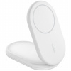 BELKIN Boost Charge Qi2 2v1 skladací magnetický bezdrôtový stojan pre iPhone / AirPods - biely WIB007hqWH - možnosť vrátiť tovar ZADARMO do 30tich dní