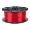 Filament PM PETG 1,75mm transparentná červená, 1 kg