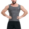 RDX M1 Men Sweat Vest Without Zipper REACH OEKO TEX 100 Certified GREY - 3XL
