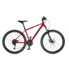 BICYKEL AUTHOR SOLUTION 27,5 -2022- farba červená/čierna/limetková Veľkosť: 19´´