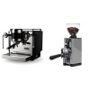 Rocket Espresso Bicocca, black + Eureka Mignon Libra 65 All Purpose, CR grey