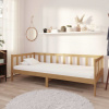 zahrada-XL Denná posteľ s matracom 90x200 cm, medová, borovicový masív 3083617