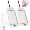 2X stropná LED lampa 5W 6500K DC 12-85V