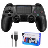 Bezdrôtový ovládač Tradebit pre PS4 čierna