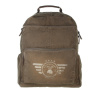 Plátěný batoh na notebook Greenburry 5908-30 khaki