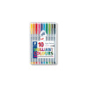 STAEDTLER 334 triplus fineliner - Brilliant Colours - 10 ks v boxe